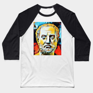 Thucydides Abstract Portrait | Thucydides Artwork 2 Baseball T-Shirt